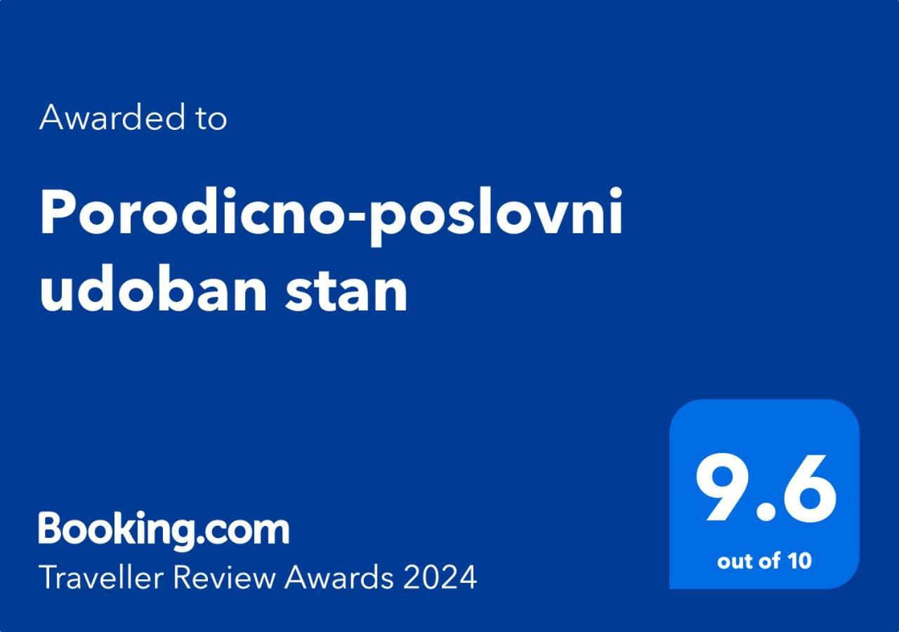 베오그라드 Porodicno-Poslovni Udoban Stan 아파트 외부 사진