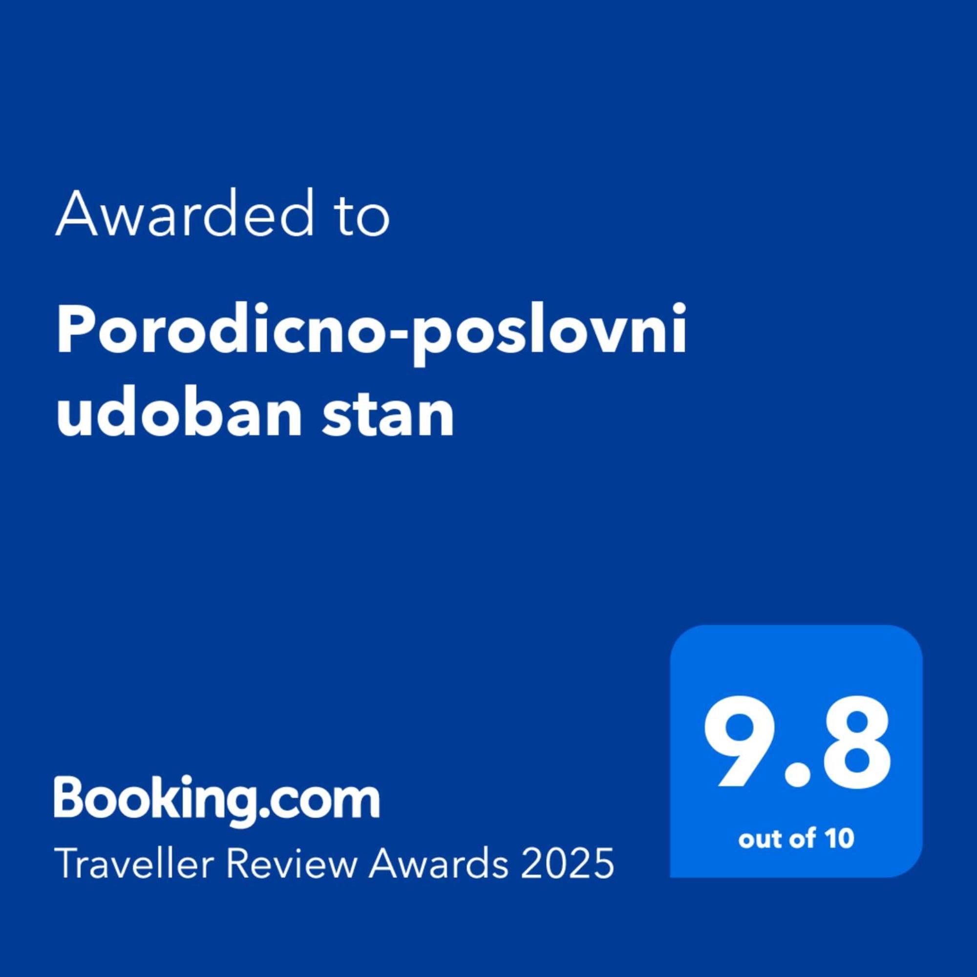 베오그라드 Porodicno-Poslovni Udoban Stan 아파트 외부 사진